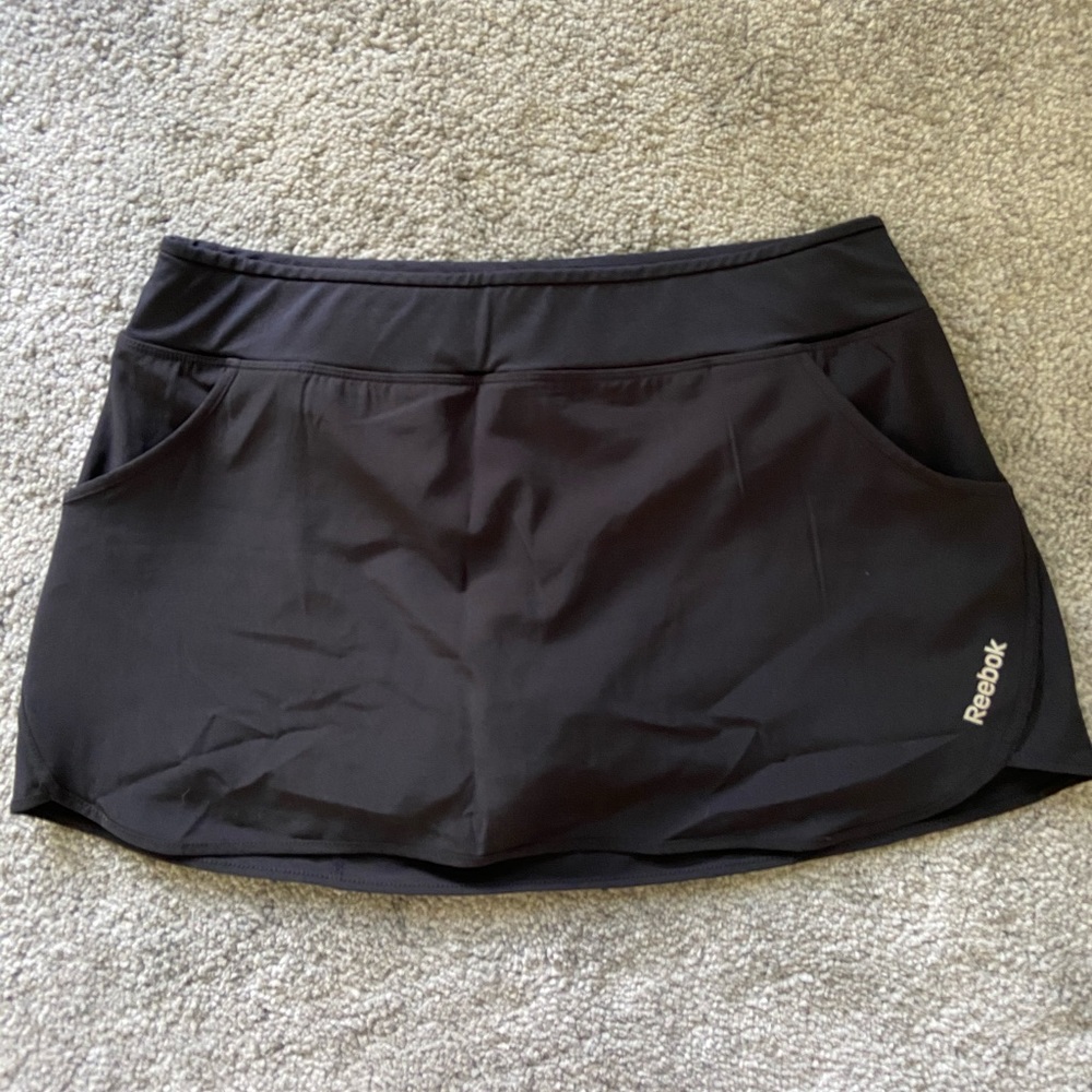 Reebok Black Tennis Skirt